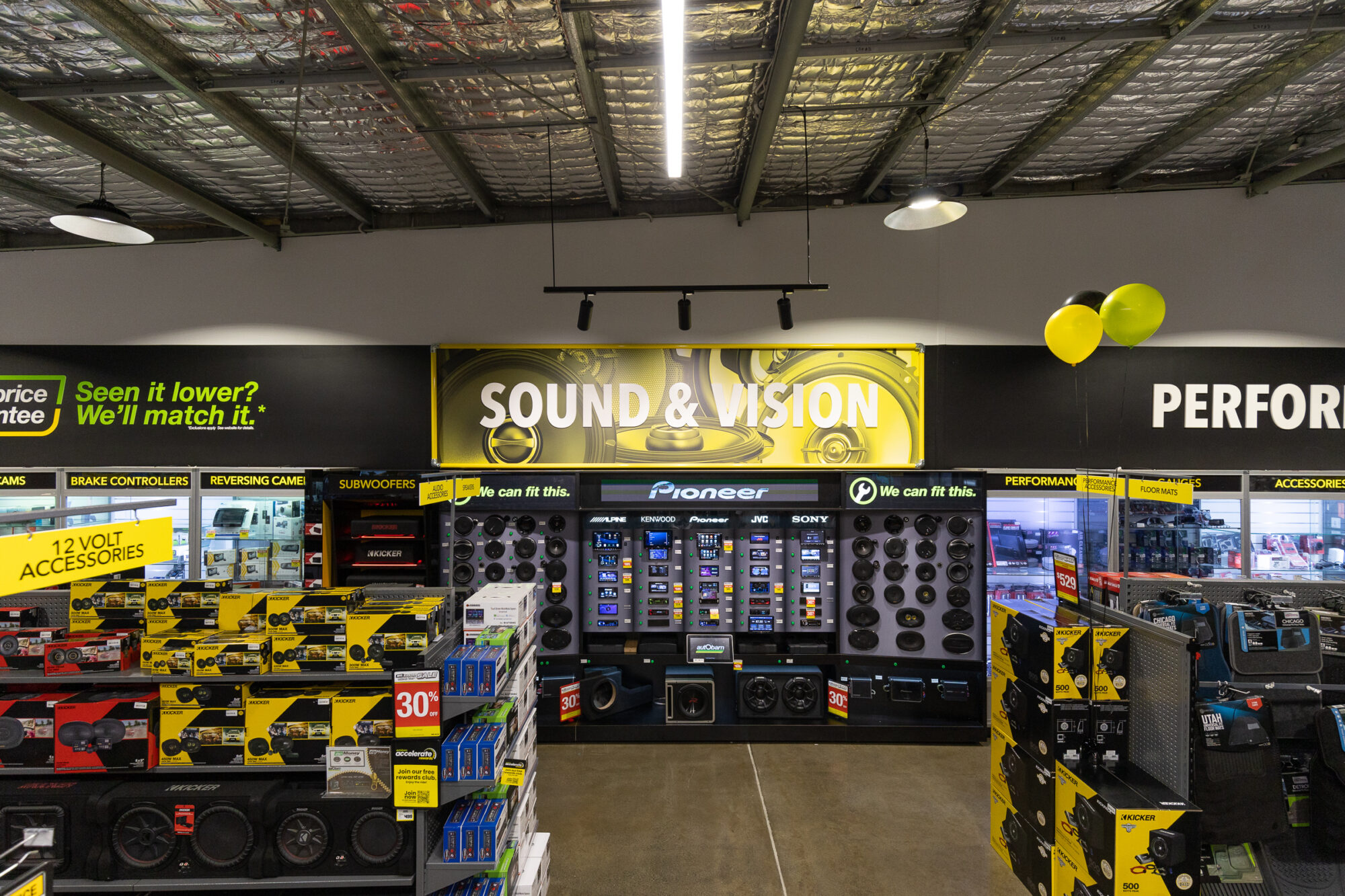 Retail store fit-out completed by Airey Building Group